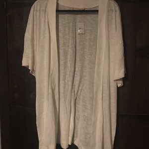 New! Plus Short Sleeve Cardigan